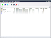 7-Zip Portable Screenshot