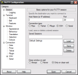 PuTTY Portable Screenshot